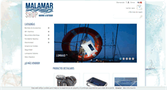 Desktop Screenshot of malamarshop.com
